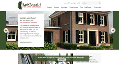 Desktop Screenshot of luiktotaal.nl